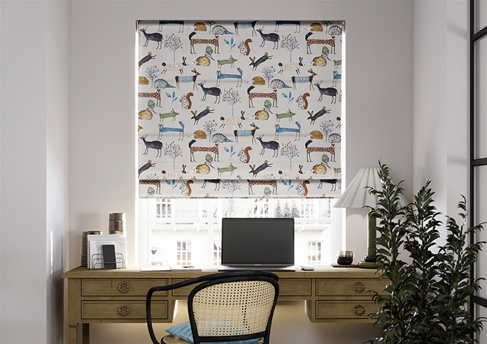 Oh My Deer, Colonial - Twist&Fit Roman Blind - Image 3